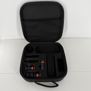 Attachments with Case For Sharper Image 1017309 Powerboost Plus Massager